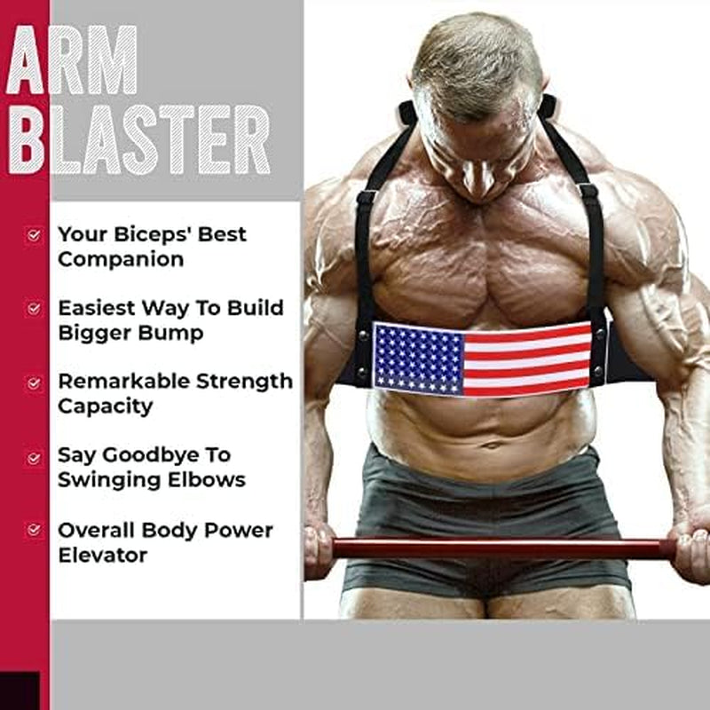 DEFY Arm Blaster for Biceps and Triceps Adjustable Curl Support with Durable 7Mm Aluminum Plate and Neck Pad for Strength Training Bodybuilding Isolator Curl Machine